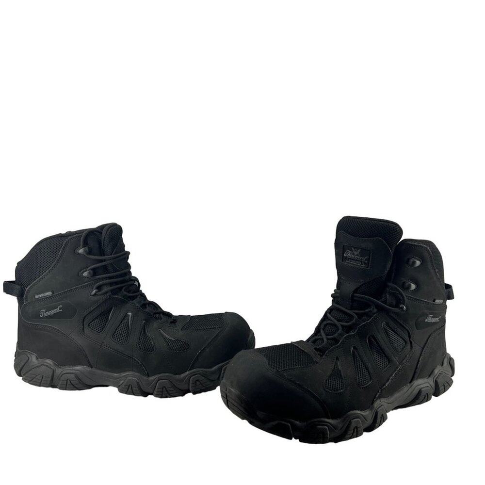 Thorogood Crosstrex Series 6" BBP Waterproof, Side Zip Composite Safety Mens 13M